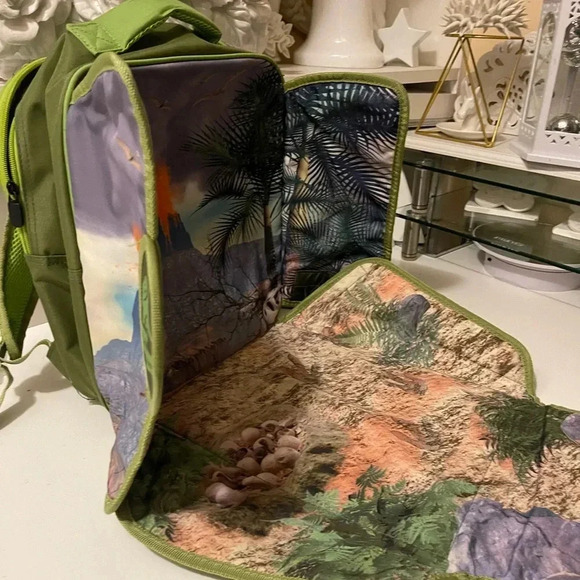 Lakeshore Scenic Dinosaur Fold Out
Play Mat Green Children's Kids
Backpack - Picture 7 of 15